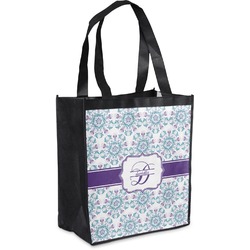 Mandala Floral Grocery Bag (Personalized)