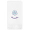 Mandala Floral Guest Napkins - Full Color - Embossed Edge (Personalized)