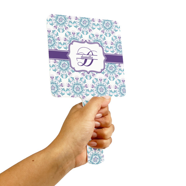 Mandala Floral Hand Mirrors - Alt View