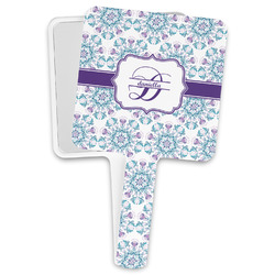 Mandala Floral Hand Mirror (Personalized)