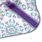 Mandala Floral Hooded Baby Towel- Detail Corner