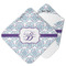 Mandala Floral Hooded Baby Towel- Main