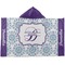 Mandala Floral Kids Hooded Towel (Personalized)
