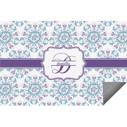 Mandala Floral Indoor / Outdoor Rug (Personalized)