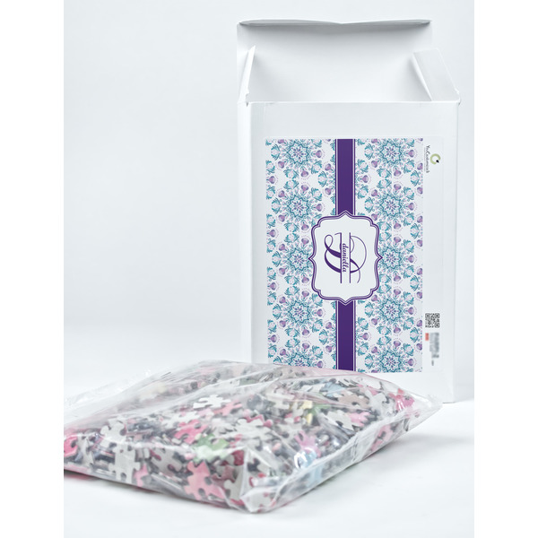 Mandala Floral Jigsaw Puzzle 1014 Piece - Box