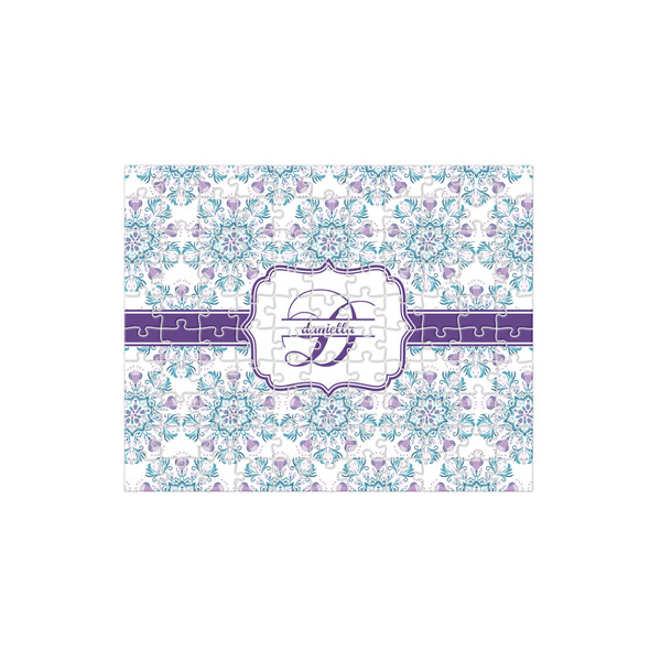 Custom Mandala Floral 110 pc Jigsaw Puzzle (Personalized)