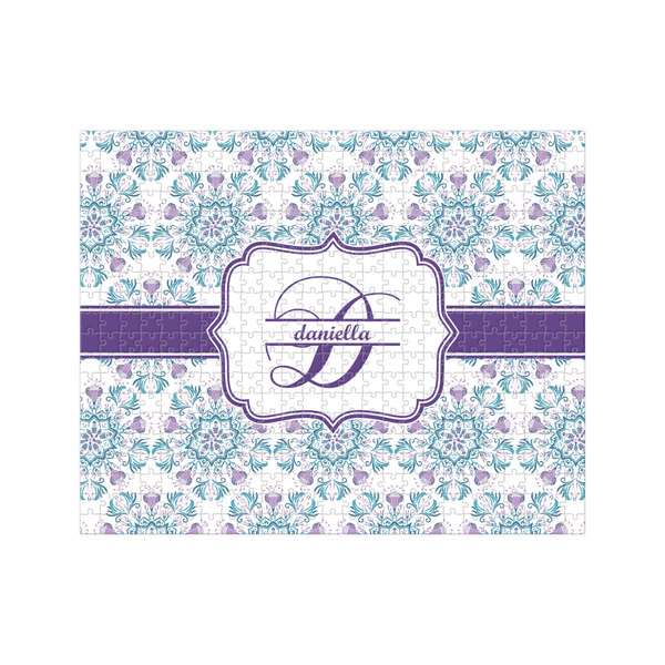Custom Mandala Floral 500 pc Jigsaw Puzzle (Personalized)