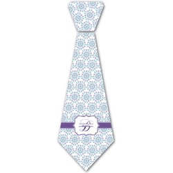 Mandala Floral Iron On Tie (Personalized)