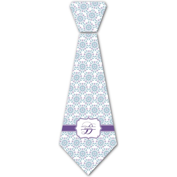 Custom Mandala Floral Iron On Tie (Personalized)