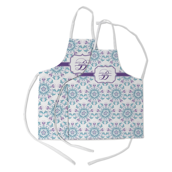 Mandala Floral Kid's Aprons - Parent - Main