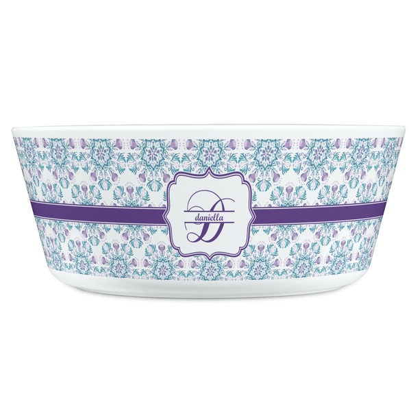 Mandala Floral Kids Bowls - FRONT