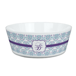 Mandala Floral Kid's Bowl (Personalized)