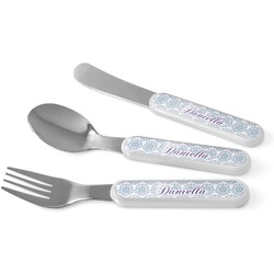 Mandala Floral Kid's Flatware (Personalized)