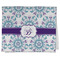 Mandala Floral Kitchen Towel - Poly Cotton w/ Name and Initial