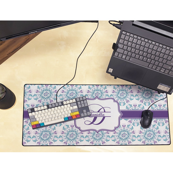 Mandala Floral Large Gaming Mats - LIFESTYLE