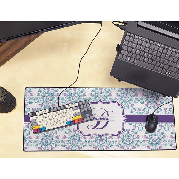 Mandala Floral Large Gaming Mats - LIFESTYLE