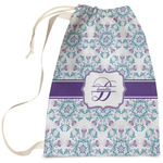 Mandala Floral Laundry Bag - Large (Personalized)