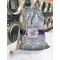Mandala Floral Laundry Bag in Laundromat