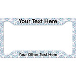 Mandala Floral License Plate Frame (Personalized)