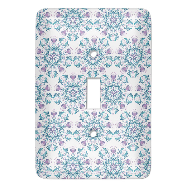 Custom Mandala Floral Light Switch Cover (Single Toggle)