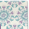 Mandala Floral Linen Placemat - DETAIL