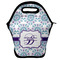 Mandala Floral Lunch Bag w/ Name and Initial