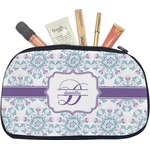 Mandala Floral Makeup / Cosmetic Bag - Medium (Personalized)
