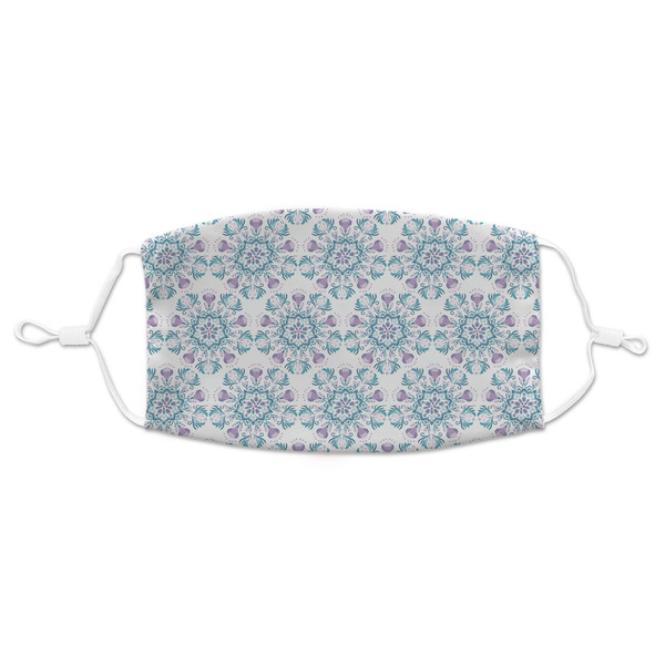 Custom Mandala Floral Adult Cloth Face Mask - Standard