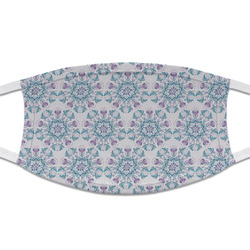 Mandala Floral Cloth Face Mask (T-Shirt Fabric)