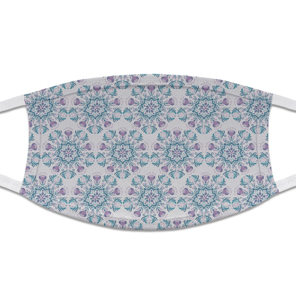Custom Mandala Floral Cloth Face Mask (T-Shirt Fabric)