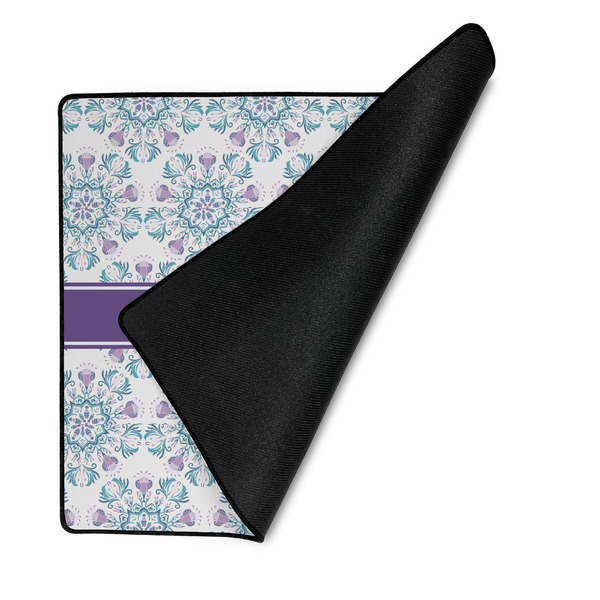 Mandala Floral Medium Gaming Mats - FRONT W/FOLD