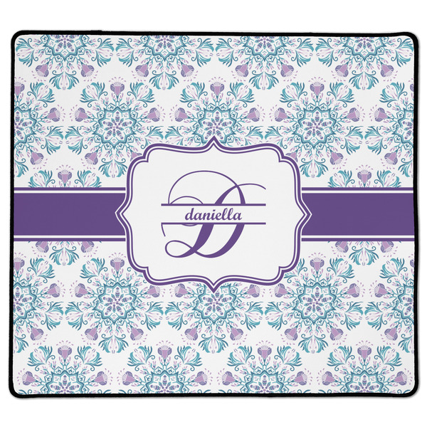 Custom Mandala Floral XL Gaming Mouse Pad - 18" x 16" (Personalized)