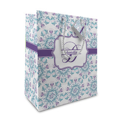Mandala Floral Medium Gift Bag (Personalized)