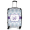 Mandala Floral Suitcase - 24" Medium - Checked (Personalized)