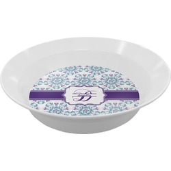 Mandala Floral Melamine Bowl (Personalized)