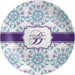 Mandala Floral Melamine Plate (Personalized)