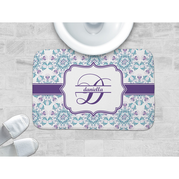 Mandala Floral Memory Foam Bath Mat - LIFESTYLE 34x21
