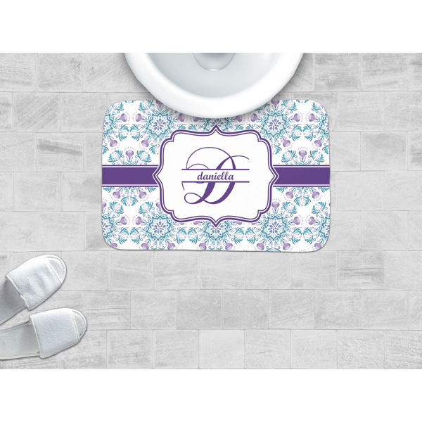 Mandala Floral Memory Foam Bath Mat - LIFESTYLE