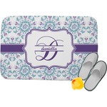 Mandala Floral Memory Foam Bath Mat - 24"x17" (Personalized)