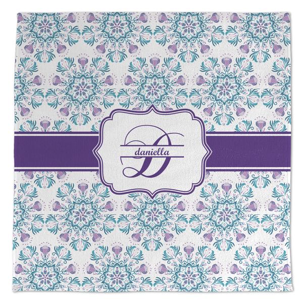 Mandala Floral Microfiber Dish Rag - APPROVAL