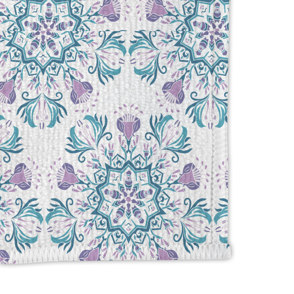 Mandala Floral Microfiber Dish Rag - DETAIL