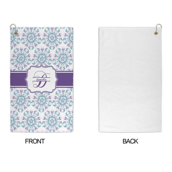 Mandala Floral Microfiber Golf Towels - APPROVAL