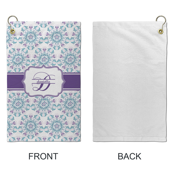 Mandala Floral Microfiber Golf Towels - Small - APPROVAL