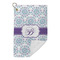 Mandala Floral Microfiber Golf Towels Small - FRONT FOLDED