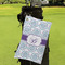 Mandala Floral Microfiber Golf Towels - Small - LIFESTYLE