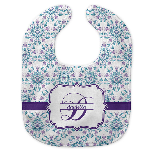 Mandala Floral New Bib Flat Approval