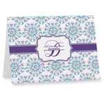 Mandala Floral Note cards (Personalized)