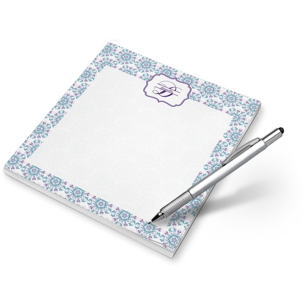Custom Mandala Floral Notepad (Personalized)