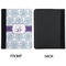 Mandala Floral Padfolio Clipboards - Small - APPROVAL