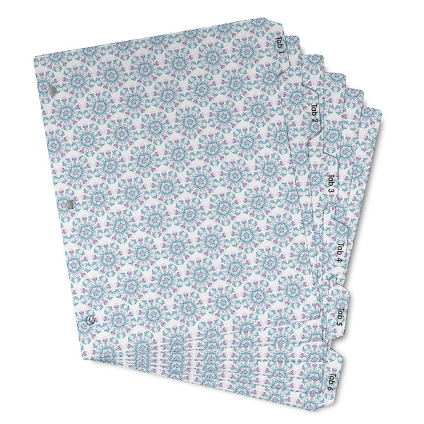 Mandala Floral Page Dividers - Set of 6 - Main/Front